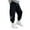 Black, variant on Uniform Pants for Girls Boys Pants Boys Sweatpants Athletic Joggers for Kids with Zipper Pocket Comfort Fits Everyday Wear Grey 3-4 Years