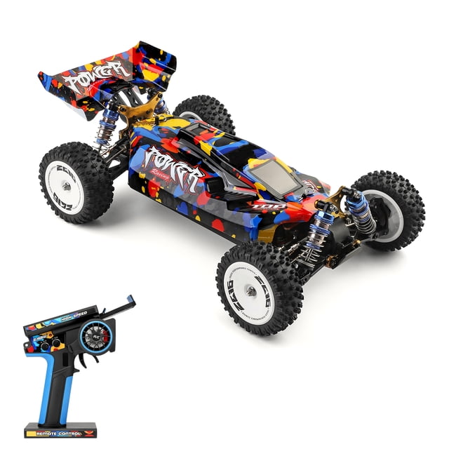Carro de control remoto WLtoys XKS 124007 Coche de control remoto 1/12 2.4GHz 75KM / H Camiones todoterreno de alta velocidad Motor sin escobillas Chasis de metal 4WD Vehículo Carreras Escalada Coche Wltoys Carro de control remoto