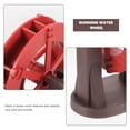 thumbnail image 3 of HEALEEP 1Pcs Roue de Fontaine Cascade Rouge pour Décoration Intérieure Roue d'Eau Miniature Traditionnelle, 3 of 4