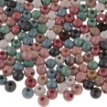 thumbnail image 4 of 500Pcs Handmade Colorful Loose Beads Wooden Round Spacer Bulk Beads for Jewelry Making Findings, 6mm And 8mm, 4 of 10