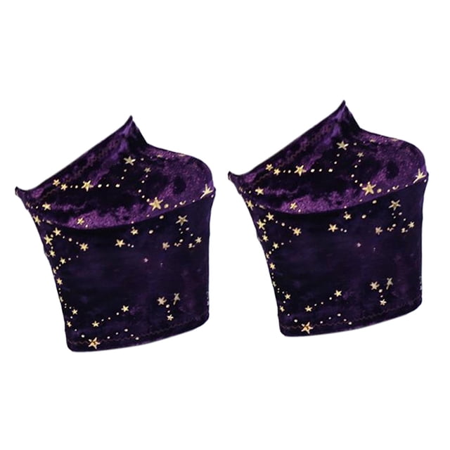 2 protectores para zapatos de stripper para baile en barra, fundas protectoras para tacones de 20 cm, fáciles de instalar, con agarre, accesorios para Púrpura L