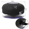 thumbnail image 2 of MesaSe Haut-Parleur de Douche Portable HD Bluetooth Étanche avec Micro et Haut-Parleur Intégrés et Ventouse Intégrée, 2 of 6