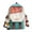 Green, variant on New Summer Outdoor Sports Travel Backpack Oxford Cloth Korean Junior High School Leisure School Bag,Black