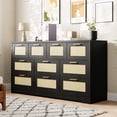 thumbnail image 2 of Sunvasagoo 10-Drawer Rattan Drawers - Storage Chest, Bedroom Storage Furniture, Multi-Drawer Storage Unit, Wooden Chest of Drawers, Home Organization Furniture, 2 of 8