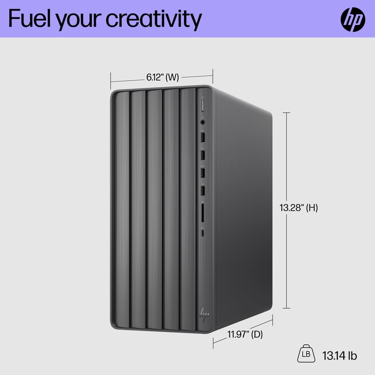 HP ENVY Desktop Computer, Core i7-12700, 32GB RAM, 1TB SSD