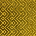 thumbnail image 1 of Ahgly Company Indoor Square Oriental Yellow Industrial Area Rugs, 4' Square, 1 of 4