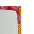 thumbnail image 3 of Ambesonne Floral Fitted Sheet, Funky Vibrant Flowers, Twin Size, Yellow Pink Orange, 3 of 3