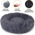 thumbnail image 3 of Removable Dog Bed Long Plush Cat Dog Beds for Small Large Dogs Cushion Sofa Winter Warm Pet Kennel Fluffy Sleeping Dogs Beds Mat ShopWise Round, 3 of 10