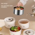 thumbnail image 2 of Lunch Box Portable Insulated Lunch Container Set Stackable Bento Stainless Steel Lunch Container, 2 of 5