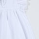 thumbnail image 5 of Vestido infantil blanco de 80-110 cm de largo., 5 of 8
