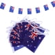 thumbnail image 1 of KAKOWELY 1 juego de banderines con bandera australiana, decoración para fiesta del Día de Australia, banderín colgante con bandera australiana., 1 of 5