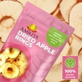 Amrita Dried Apple Rings TMA3 16 oz No Sugar Added, Vegan, nonGMO