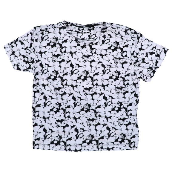 Sanctuary Women's Sleep Top Comfort Floral Black White M New