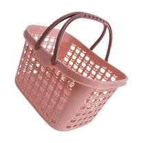 Masteelf Plastic Shopping Basket Fruit and Vegetable Storage Basket Market Shopping Basket
