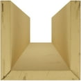 thumbnail image 6 of Ekena Millwork 10"W x 4"H x 18'L 3-Sided (U-beam) Rough Sawn Endurathane Faux Wood Ceiling Beam, Factory Prepped, 6 of 12