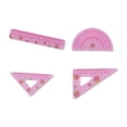 thumbnail image 4 of 4x Reglas , Juego de Modelo, Regla de Aprendizaje de Muñeca de Simulación pa Decoración , Accesorio de Rosado Baoblaze juguetes de regla en miniatura, 4 of 7