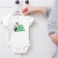 thumbnail image 5 of Don't Make Me Break Out The Spinach Romper Boys or Girls Infant Baby Brisco Brands 18M, 5 of 6