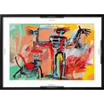 thumbnail image 5 of Art.com Boy and Dog in a Johnnypump, 1982 Giclee Print by Jean-Michel Basquiat, Black Frame Wall Art, 29" x 21", 5 of 5