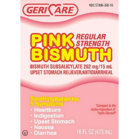 McKesson Brand - Anti-Diarrheal - 262 mg Strength - Liquid 16 fl. oz.