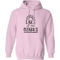 thumbnail image 2 of Inktastic Lake of the Ozarks Sun and Lake Adult Hoodie Sweatshirt, 2 of 4