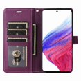 thumbnail image 3 of FOXDOCK Funda tipo Cartera para Samsung Galaxy A52 – Cubierta de Cuero PU con Múltiples Ranuras, Bolsillo para Efectivo y Correa de Muñeca, 3 of 6