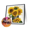 thumbnail image 2 of 5D DIY diamante pintura completo redondo taladro flor decoración Rhinestone arte hogar manualidades Hugtrwg Para estrenar, 2 of 9