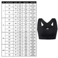 thumbnail image 3 of 3pcs Sports Bra Black Seamless Yoga Push Up For Women Elastic Posture Corrector, 3 of 4
