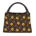 thumbnail image 1 of Balery Sunflowers Leaves Bolsa de Aislamiento Portátil – Bolsa de Almuerzo con Forro de Aluminio Mejorado, Funda Impermeable y Fácil de Limpiar para Picnic y Caja de Almuerzo, 1 of 6