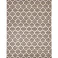 thumbnail image 5 of Unique Loom Trellis Collection Area Rug - Philadelphia (10' x 13' 1" Rectangle Light Brown/Beige), 5 of 11