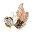thumbnail image 4 of Visland Broche Col en Faux Perle Poisson Rouge Bijoux Vêtements, 4 of 6