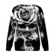 thumbnail image 4 of Blusa de manga larga con estampado de moda para mujer, suéter informal con cuello redondo, Tops, camisetas de chándal Fridja  bvmnju6698, 4 of 5