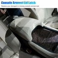 thumbnail image 6 of Fits 2013-2018 Acura Rdx Replace Center Console Lid Latch Armrest Lock ,Black, 6 of 9