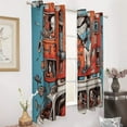 thumbnail image 2 of Ambulance Car Modern Window for Living Room Curtains for Child Bedroom Kitchen Decor Blinds Drapes, 2 of 7