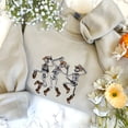 thumbnail image 2 of Cowboy Skeletons Halloween Embroidered Sweatshirt, 2 of 2