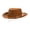 Brown, variant on Children Felt Woody Cowboy Hat Adjustable Western Big Brimmed Rope Wearing Cowboy Party Hat Non Woven Fabric With Rope Wide Hat,Christmas, Rodeo, Country Themed Parties,Brown