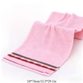 thumbnail image 2 of Mecorevxz Bath Towel Soft and Absorbent Bath Towel Fast Dry Hand Towel Ideal for Bathrooms Kitchens and Gyms,13.3x29.1inch(Pink), 2 of 8