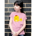 thumbnail image 2 of Cute Chickens T-Shirt Juniors -Image by Shutterstock,  Small, 2 of 4