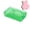 Green, variant on Hovilon Transparent Plastic Pencil Box with Snap Lock, Hard Stackable Stationery Storage Case, Multipurpose Small Container for Pens Pencils Office Supplies, Durable Desktop Organizer for Home Travel