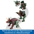 thumbnail image 4 of Jurassic World Transforming Dinosaur Toys, Massive Stretch Fierce Changers, 4 of 7