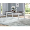 thumbnail image 2 of DAE 7-Piece Dining Set with 48"x36" Wood Table and 6 Chairs, 2 of 5