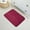 Burgundy, variant on Yafa Home Fashion 2pc: 17" X 24" + 20"X 32" Bath Rug Set, Memory Foam; Water Absorbent & Non-Slip Bathmats(Red)
