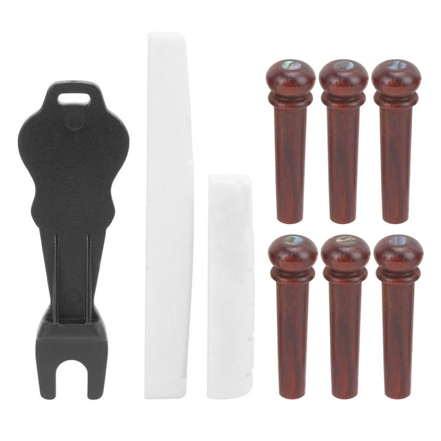 Acoustic Guitar Pegs, 3mm Dot Pattern Stringed Instrument Accessories Guitar Pin Puller For Electric Basses For Electric Guitars MX0230D,MX0229D
