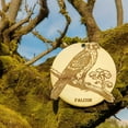 thumbnail image 4 of Ornament - Falcon Raw Wood, 4 of 6