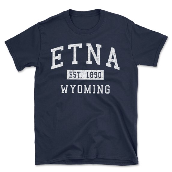 Etna Wyoming Classic Established Men's Cotton T-Shirt