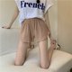 thumbnail image 3 of Pantalones cortos deportivos para correr y fitness para mujer, holgados, informales, de talla grande, con pierna ancha y cintura alta, de corte A, 3 of 5