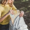 thumbnail image 5 of FORMRS 15"-15.6" Laptop Sleeve Protective Case Soft Carrying Quilted Computer Bag Cover, Watercolor Seashell, 5 of 7