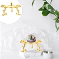 thumbnail image 1 of YSNOOWE 6Ud Soporte De Metal Para De Cristal Base Decorativa Para Exhibir Y Esferas, 1 of 8