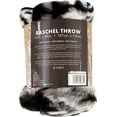 thumbnail image 4 of White Tiger Stare Raschel Throw Blanket, 50 x 60 iches, 4 of 8