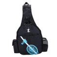 thumbnail image 4 of Durable Tennis Racket Backpack Gift Lightweight Waterproof Tennis Racquet Bag for Squash Racquet Pickleball Paddles Balls Unisex Men Women Black, 4 of 6