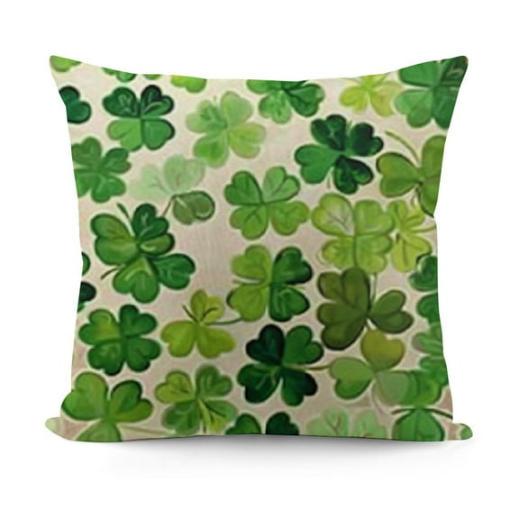 SHANXI St. Patrick's Day Pillow Covers - Decorative Couch Pillow Cases 12x12in